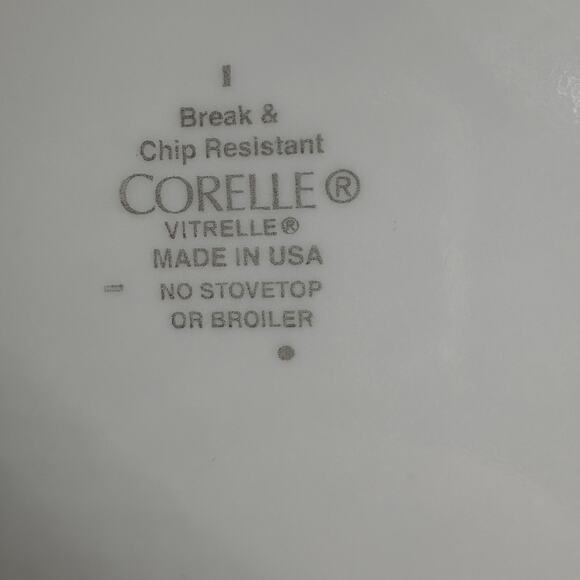 Corelle Dinner Plates Bandhani 10.25" Set of 2 Vitrelle Made USA - Picture 2 of 7